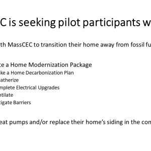 List of requirements for Decarbonization Pathways Pilot Participants