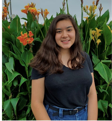 Photo of female student intern